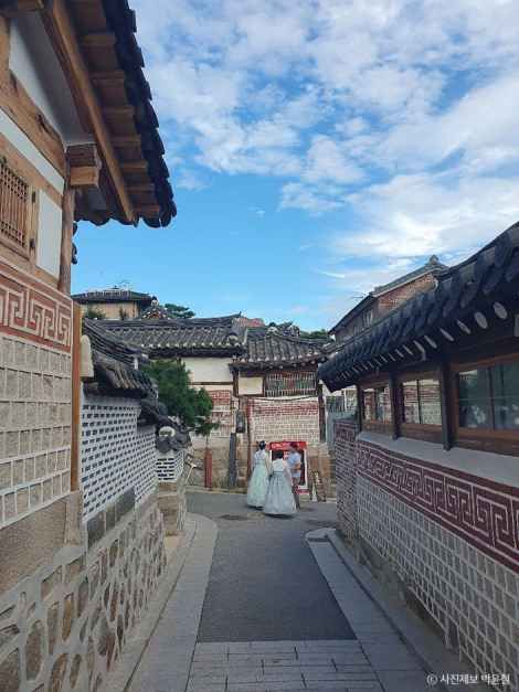케데헌 배경지 북촌한옥마을 골목