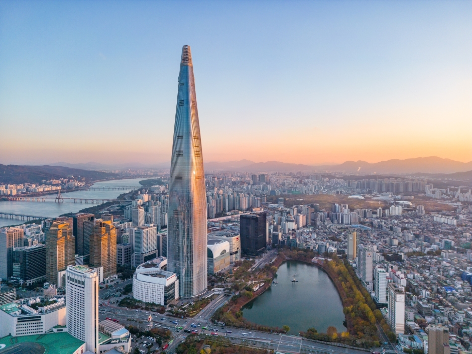 롯데월드타워 전경