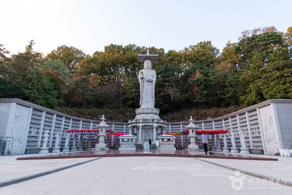 케데헌 서울여행 배경지 코엑스 인근 봉은사 미륵대불